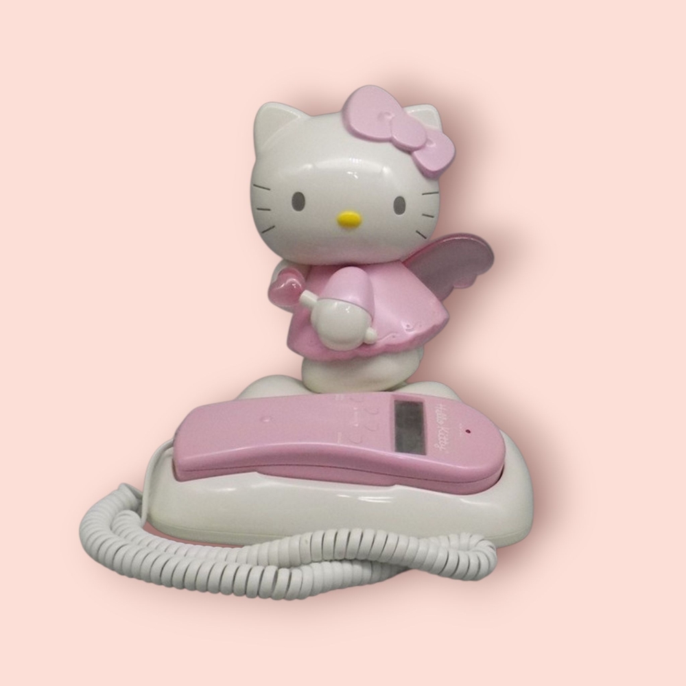 Hello Kitty Pink Corded Telephone